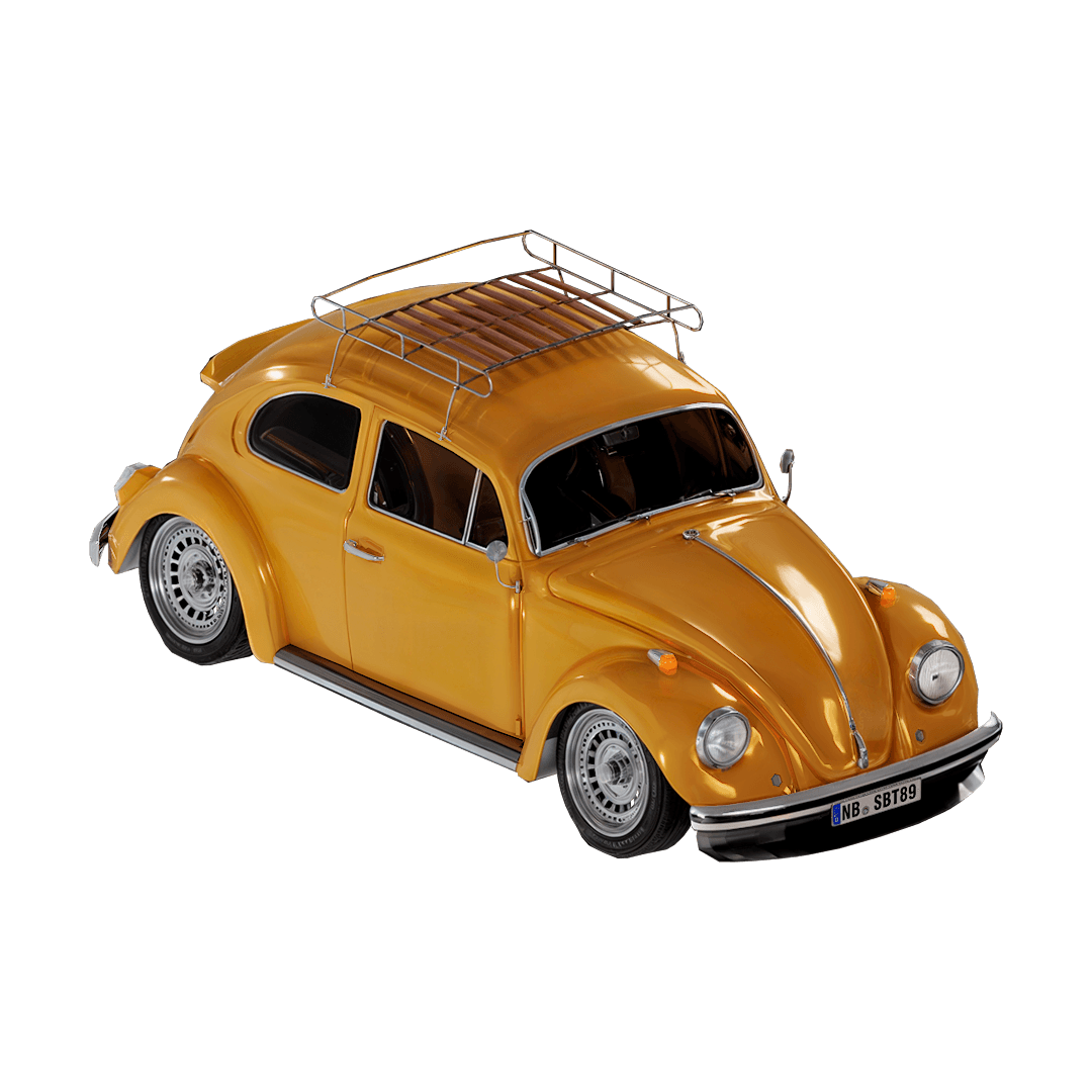 Fusca Amarelo